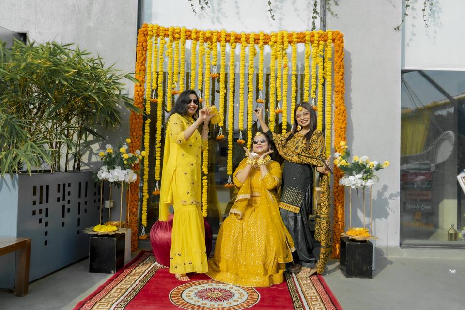 Haldi photography