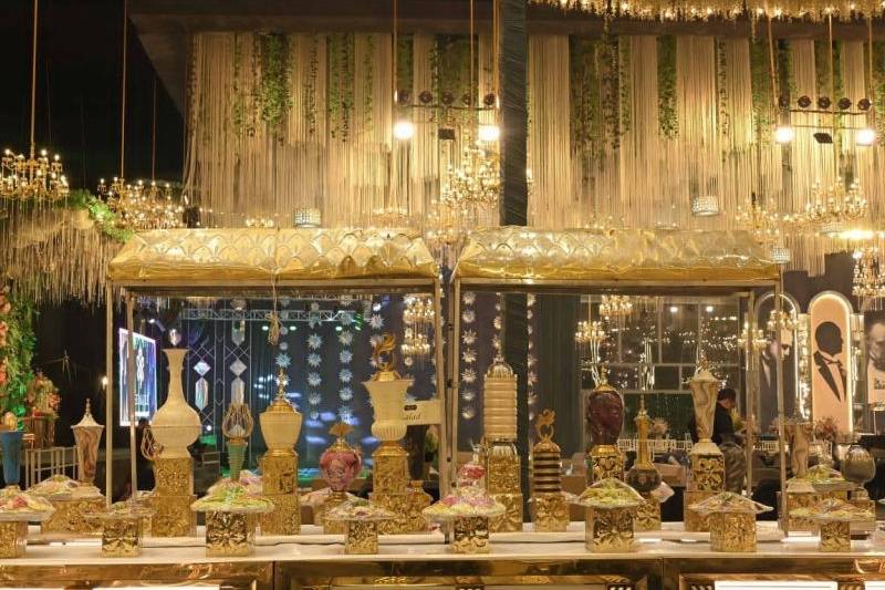 Catering setup