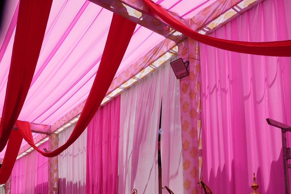 Catering setup