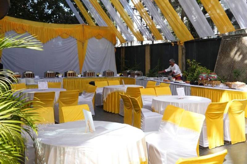 Catering setup