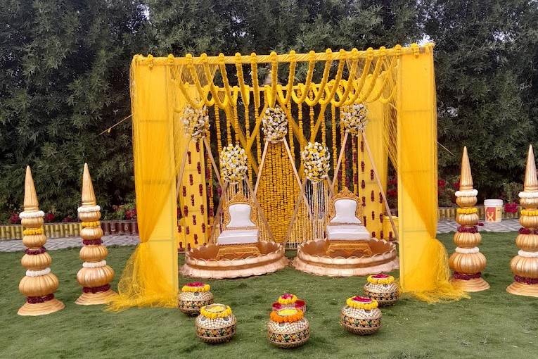 Haldi decor