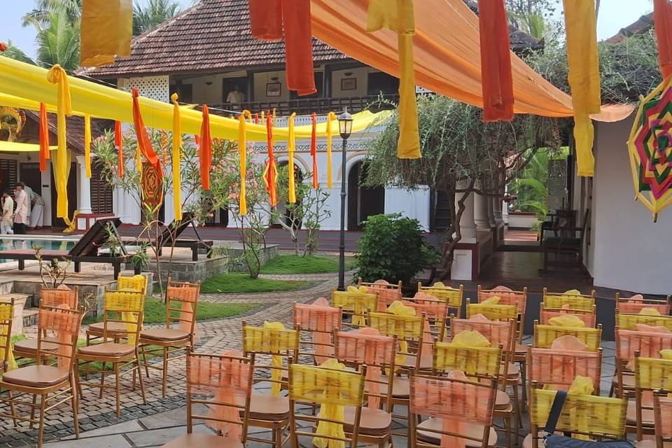 Haldi decor