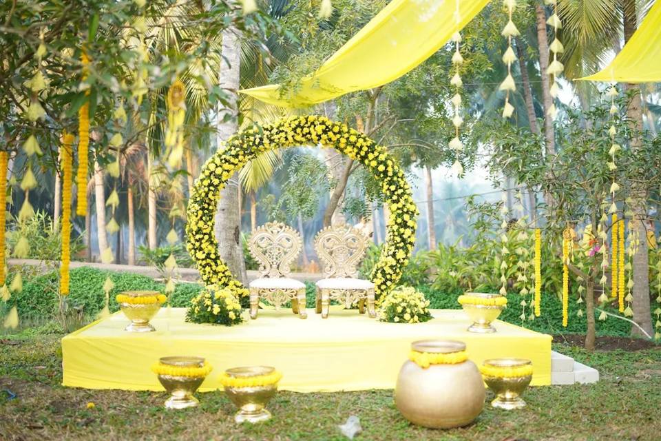 Haldi decor