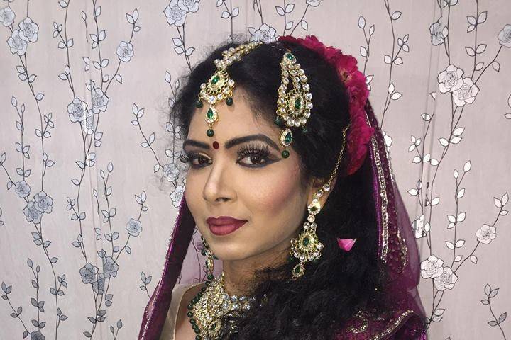 Bridal makeup