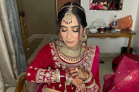 Bridal makeup