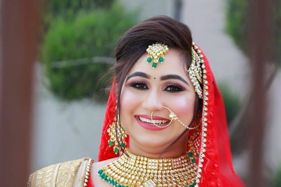 Bridal makeup