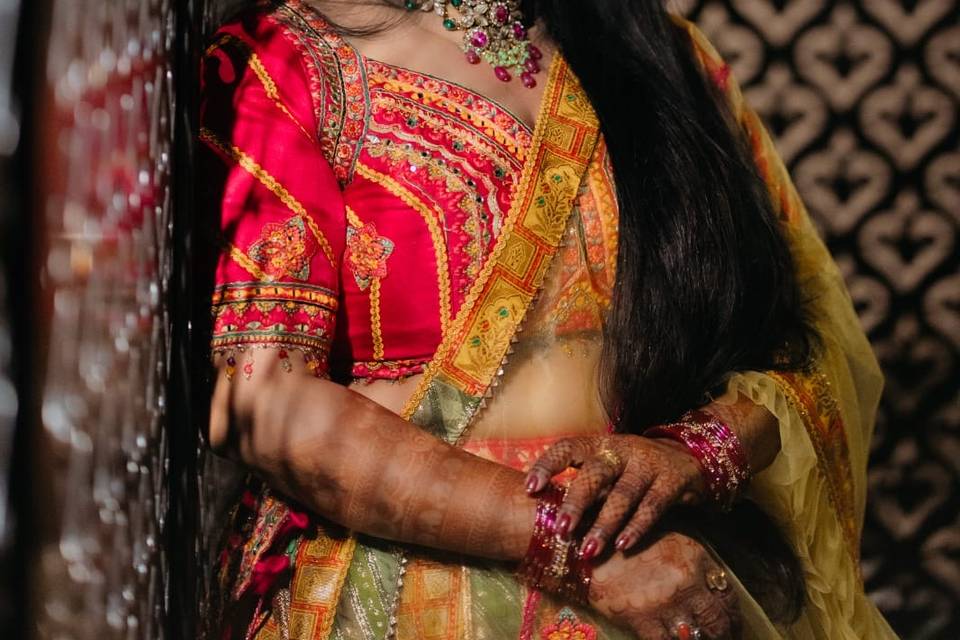 Sangeet makeup