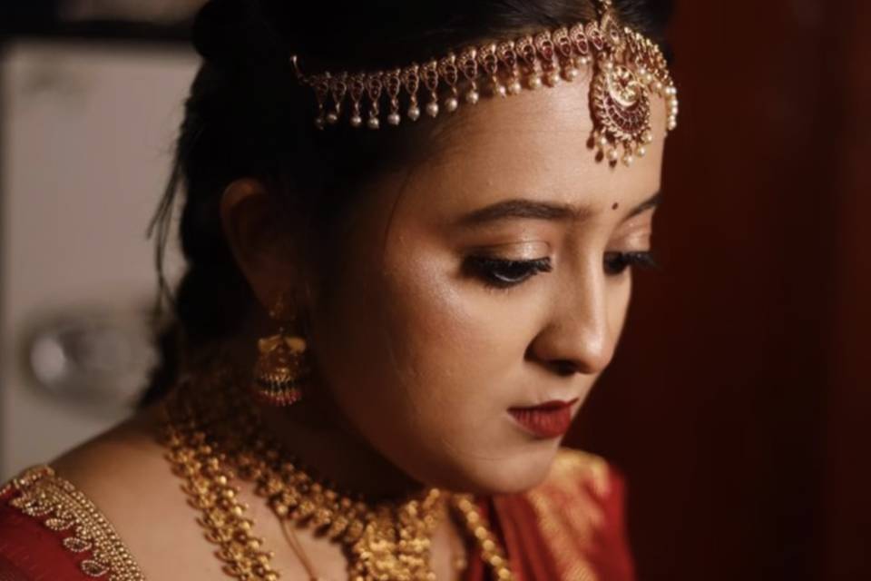 Muhurtham bridal makeup