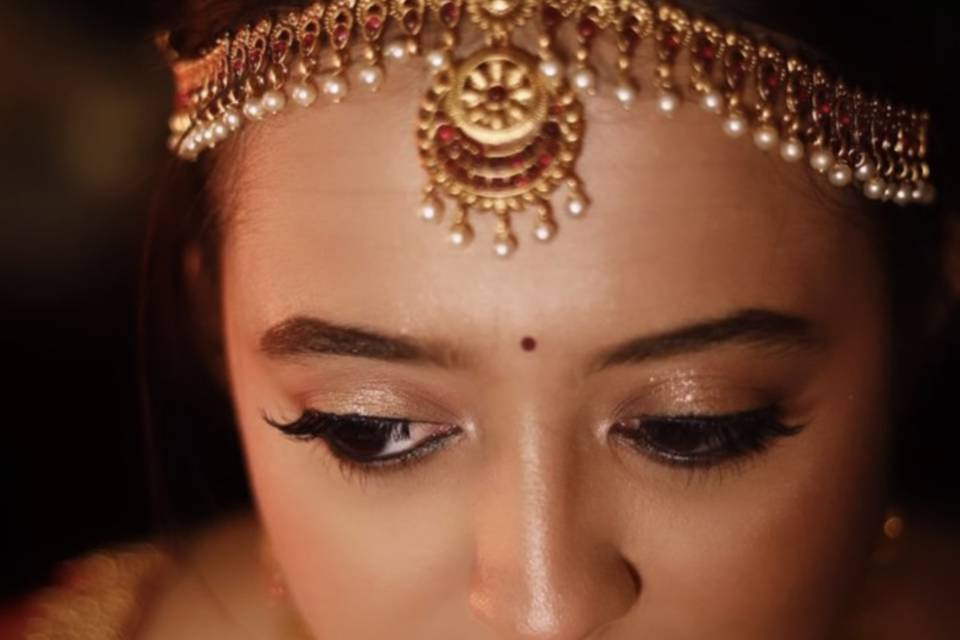 Muhurtham bridal makeup