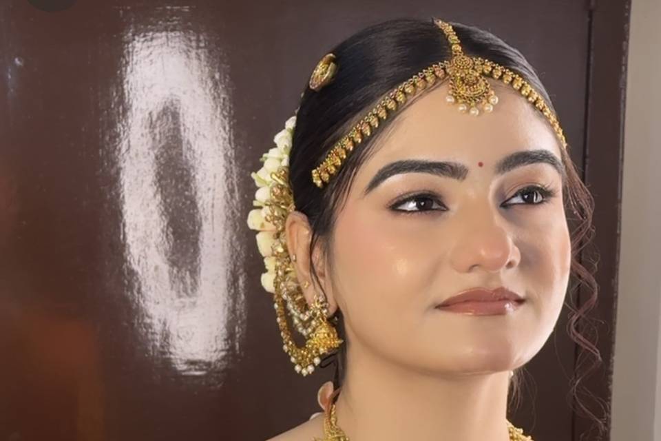 Muhurtham bridal makeup