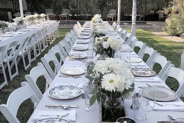Catering setup