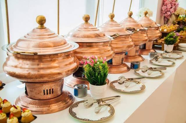 Catering setup