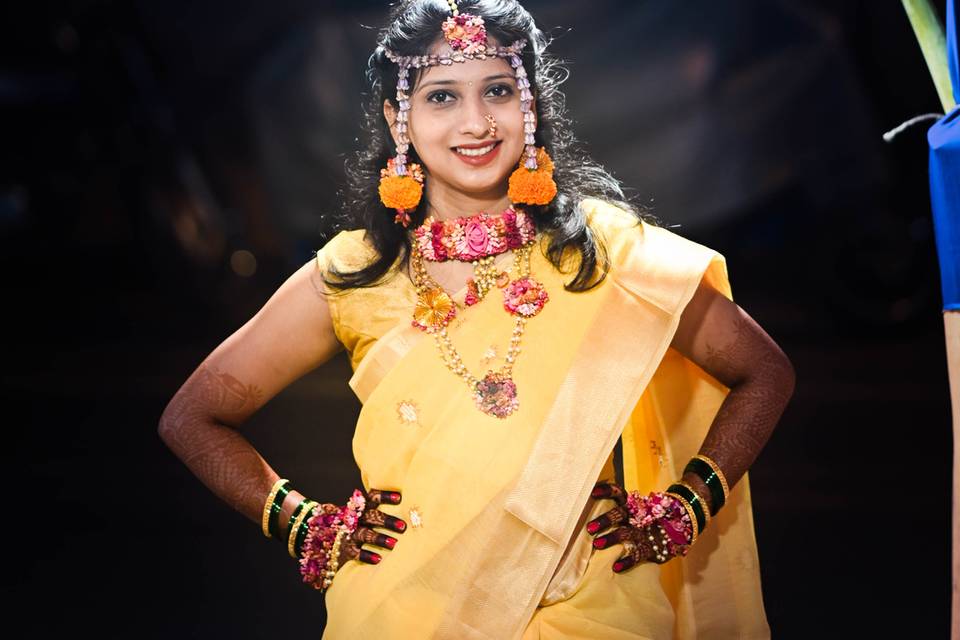 Haldi bride