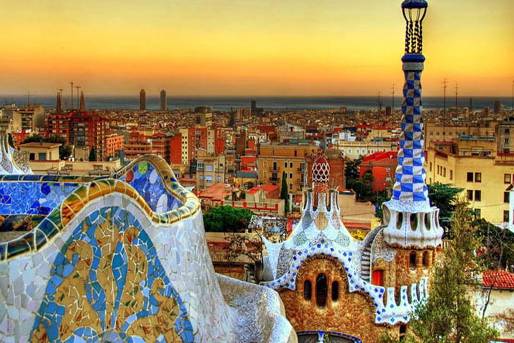 Magical moments in barcelona