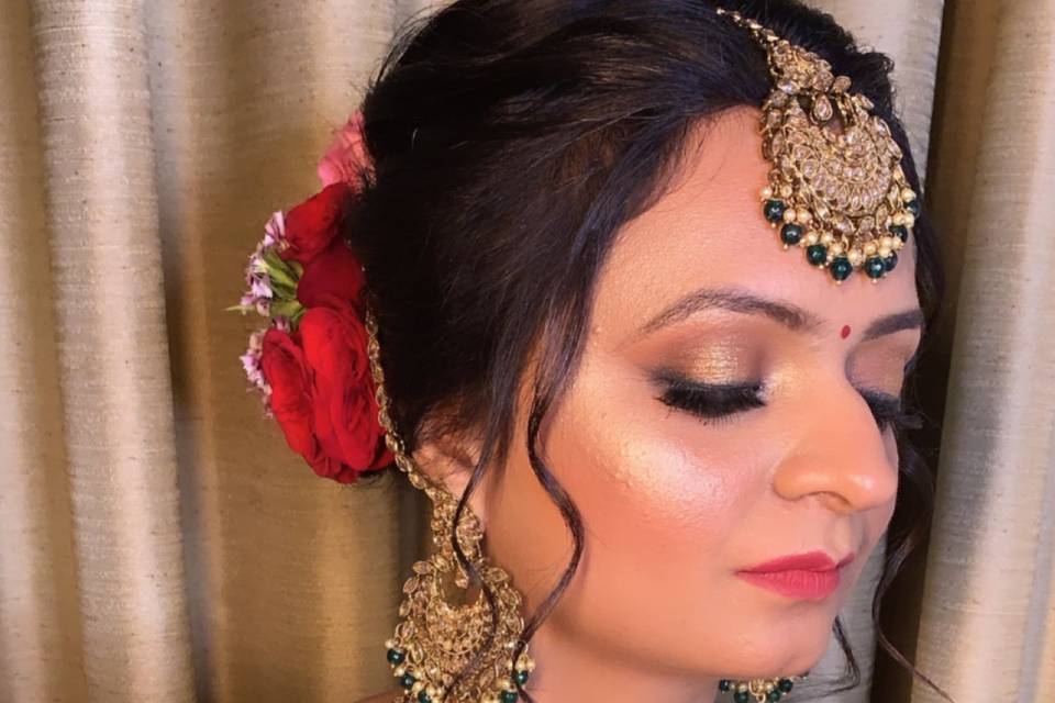 Bridal makeup