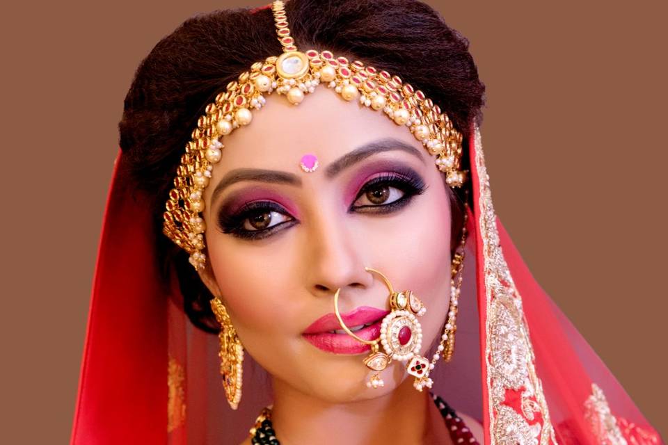 Bridal makeup