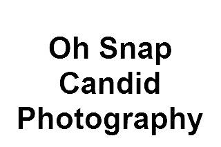 Oh snap candid photography logo