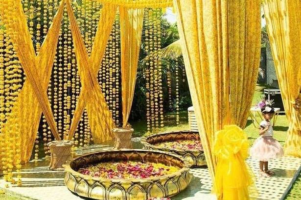 Haldi decor