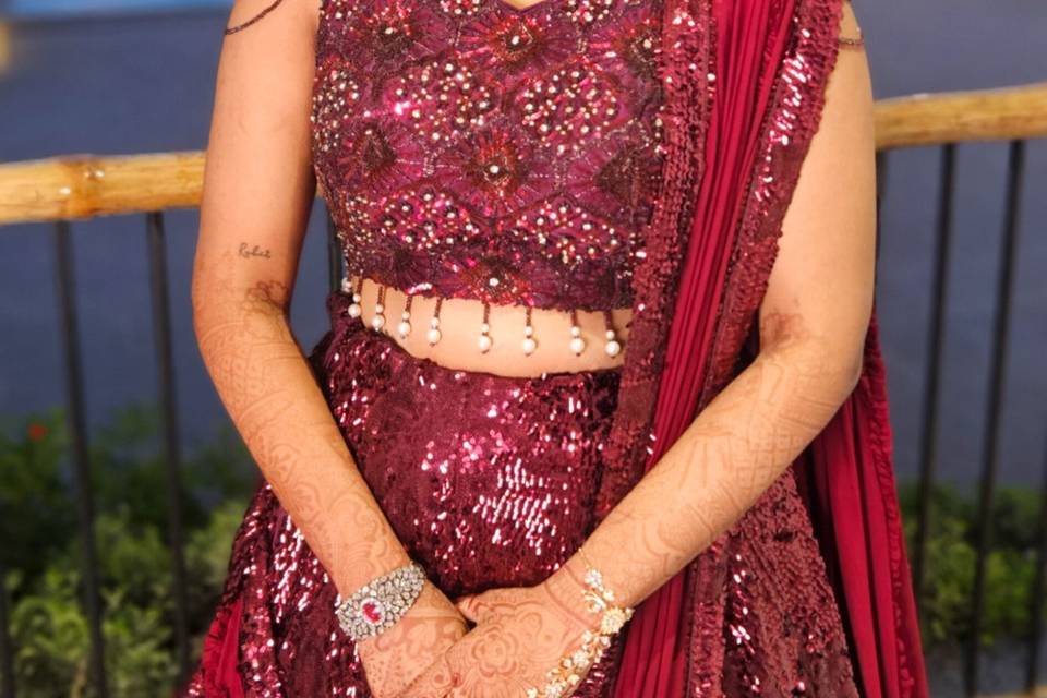 Sangeet look