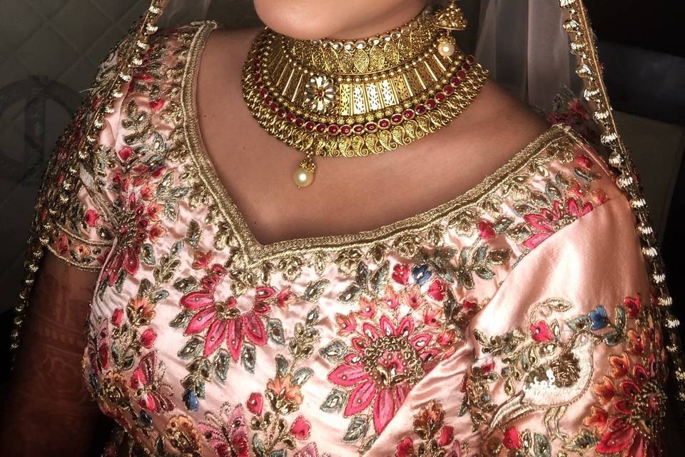 Bridal makeup