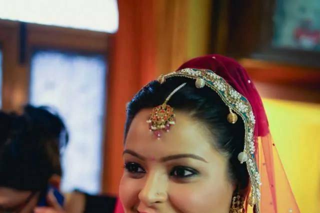 Bridal makeup