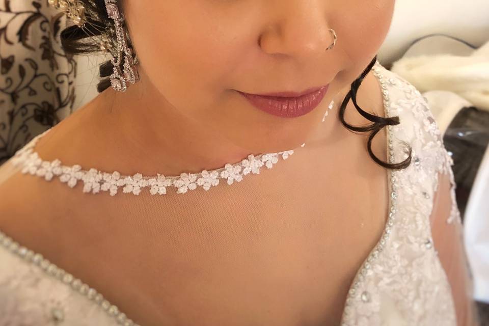 Bridal makeup