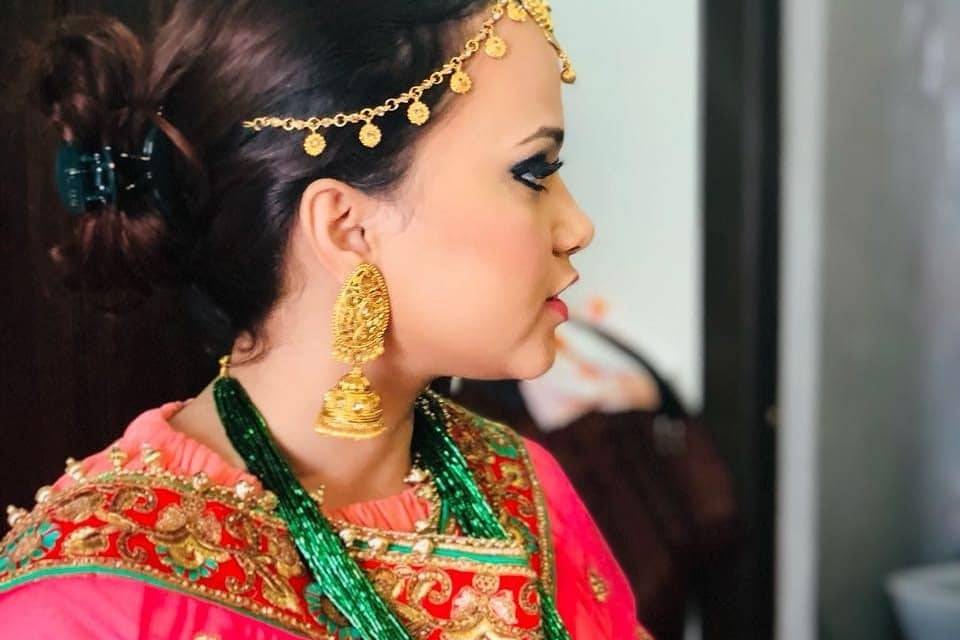 Bridal makeup