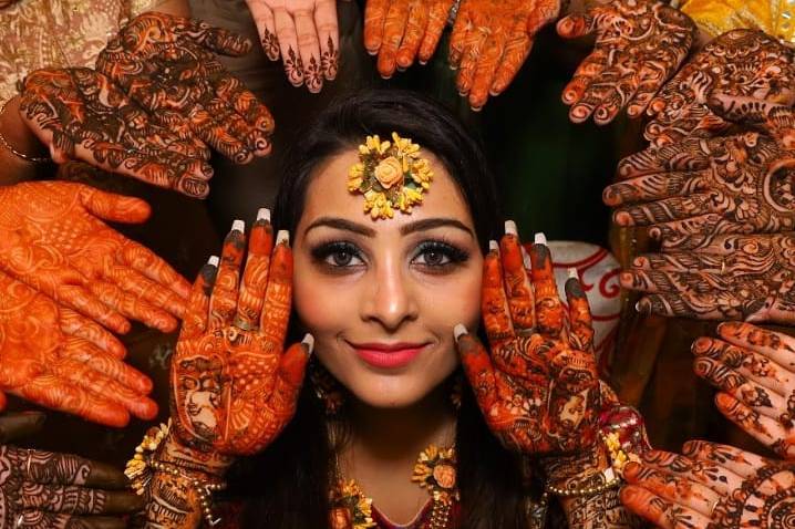 Mehndi Make Up