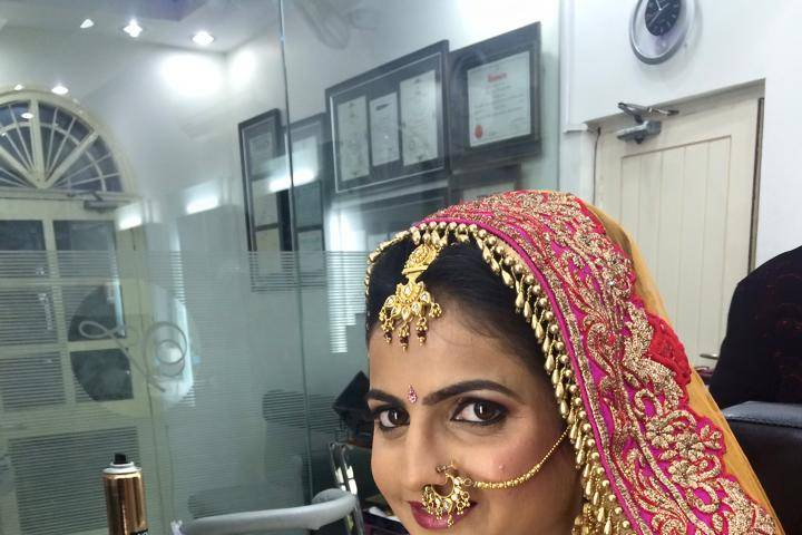 Bridal makeup