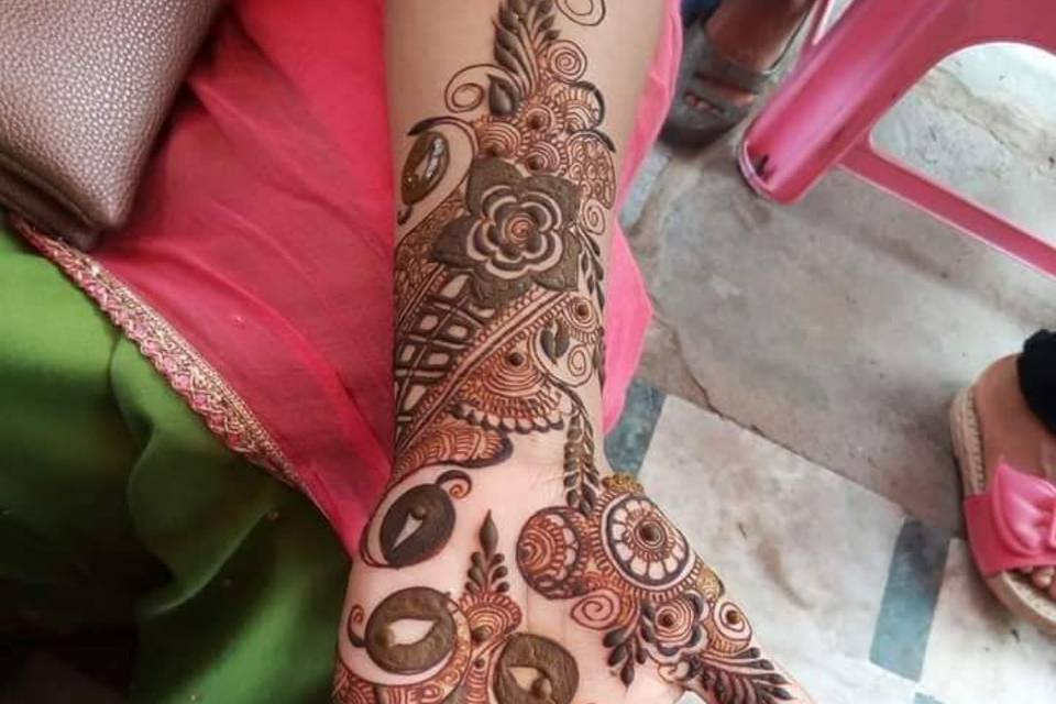 3d bridal mehandi