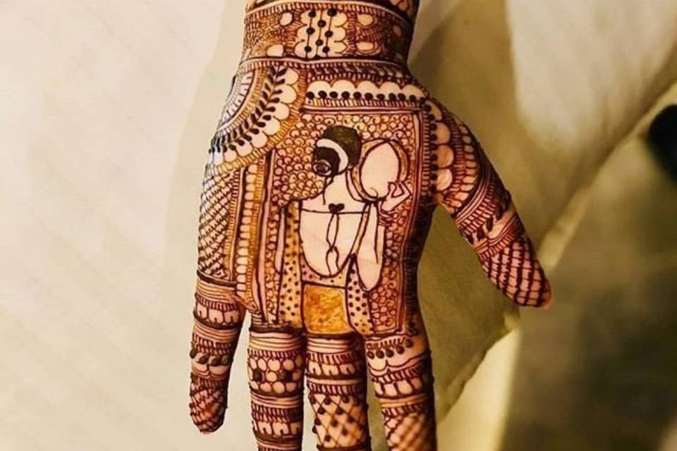 Karwa chauth mehandi