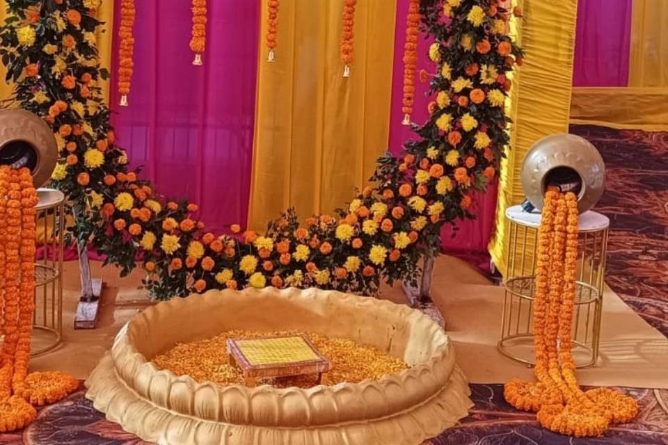 Haldi decor