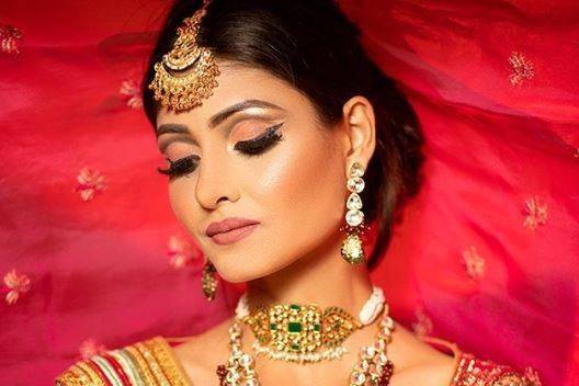 Bridal makeup