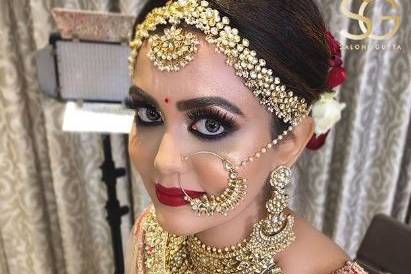 Bridal makeup