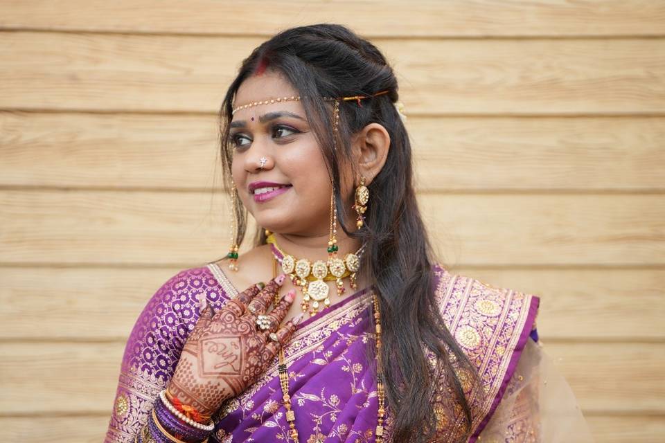 Bridal Varmala look