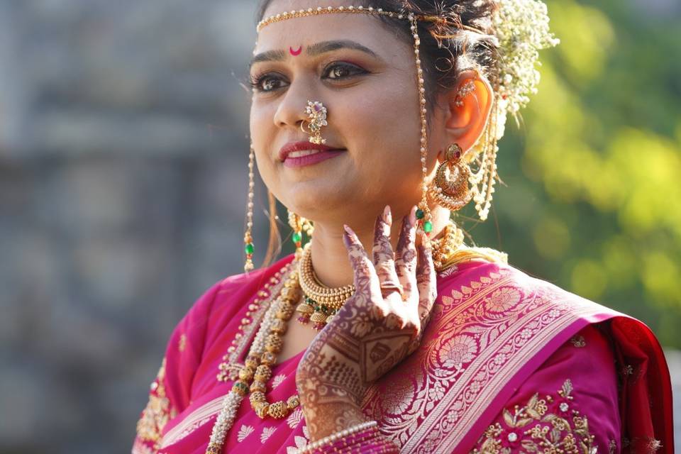 Bridal Vidhi look