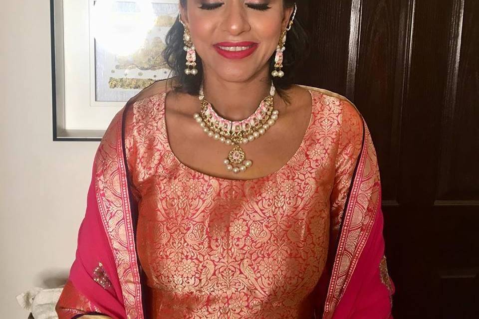 Bridal makeup