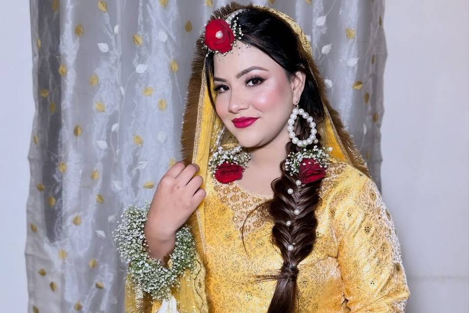 Bridal makeup
