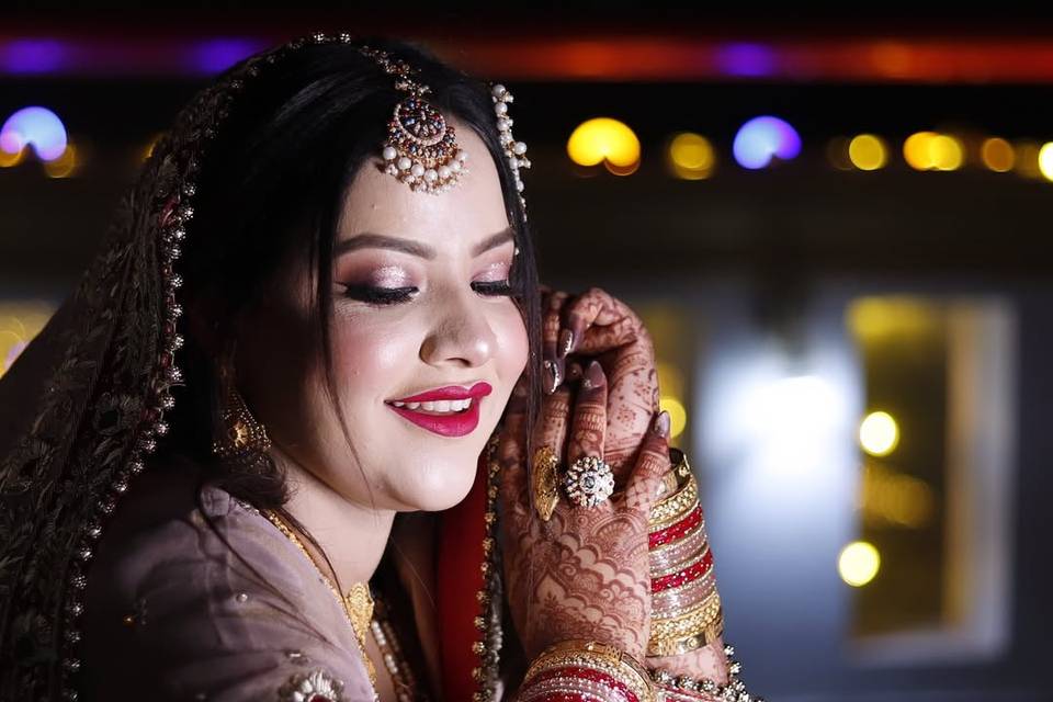 Bridal makeup