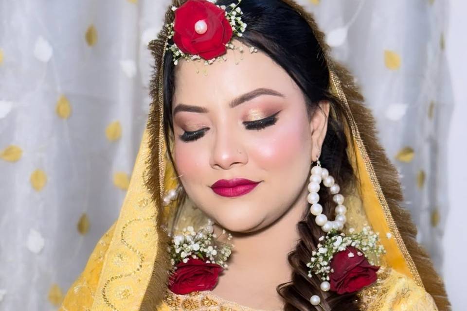 Bridal makeup