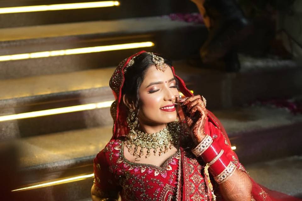 Bridal makeup