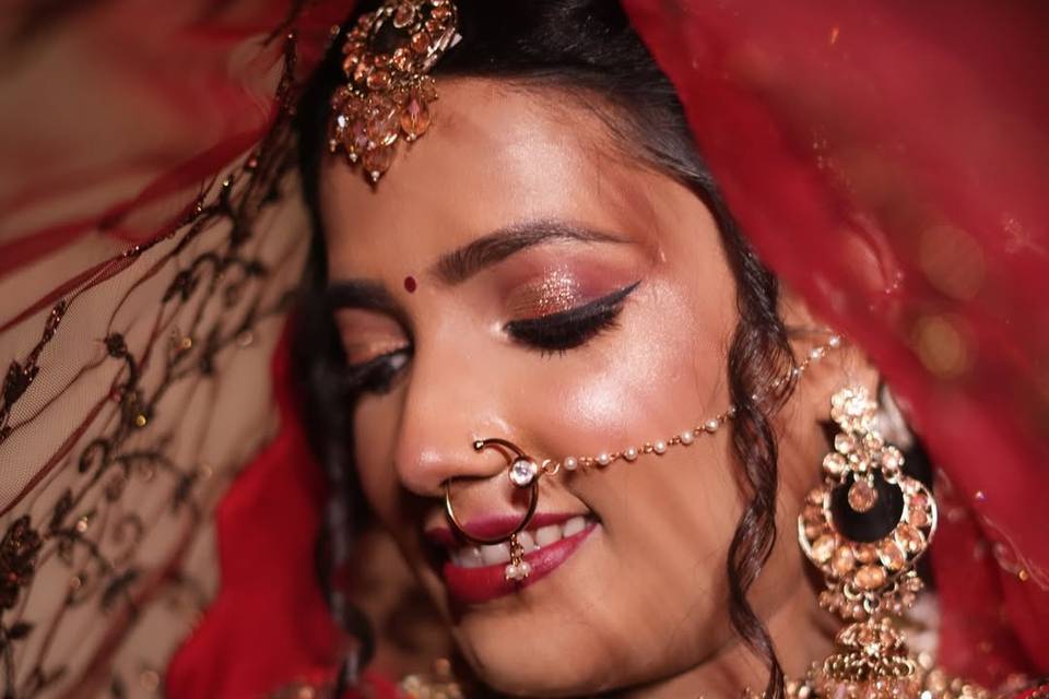 Bridal makeup