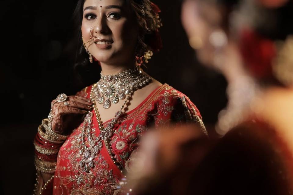 Bridal makeup