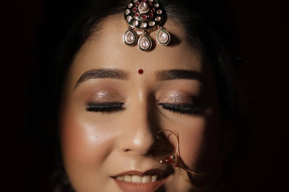 Bridal makeup