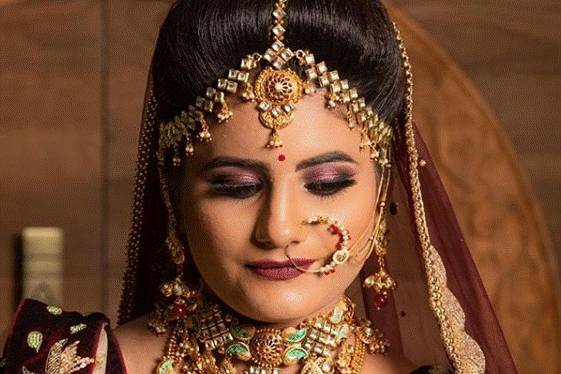 Bridal makeup