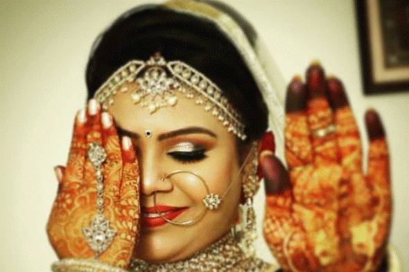 Bridal makeup