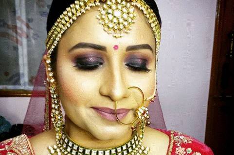 Bridal makeup