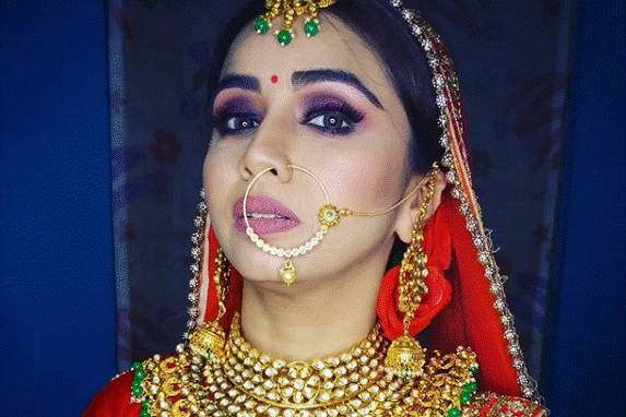 Bridal makeup