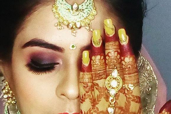 Bridal makeup