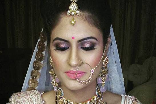 Bridal makeup